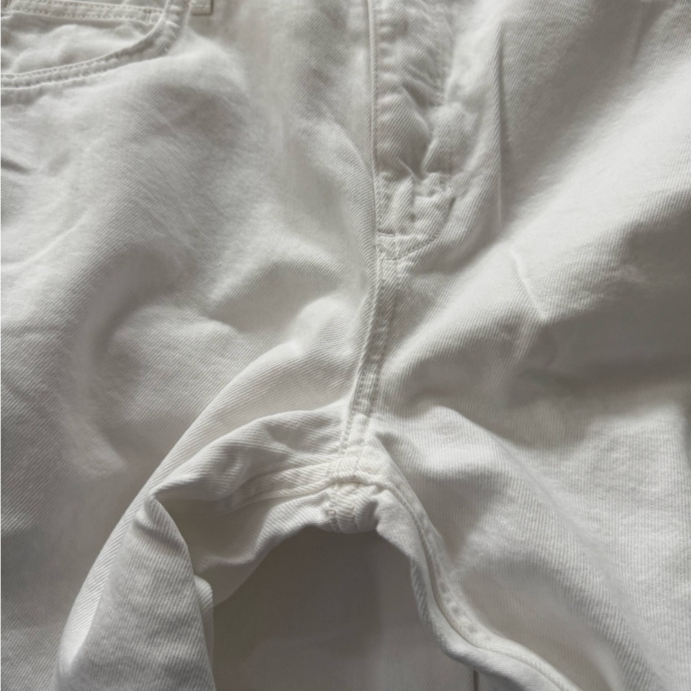 NWOT Women's Free People Stride White High Waist Baggy Denim Jeans Size 30 - Picture 7 of 9